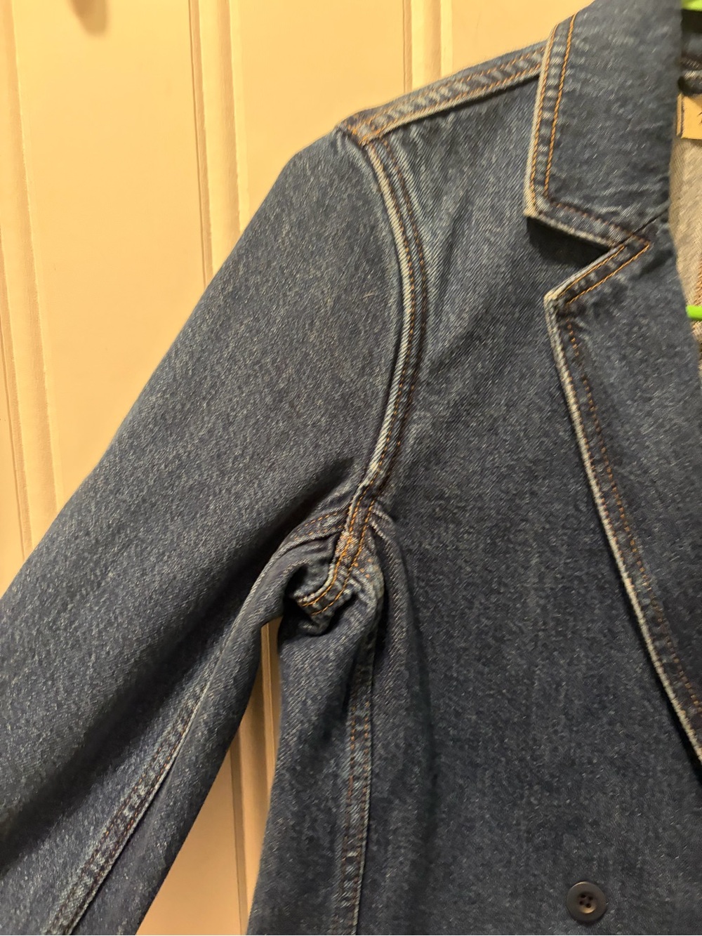 Madewell Denim Blazer in Deardorff Wash XXS - Picture 2 of 12